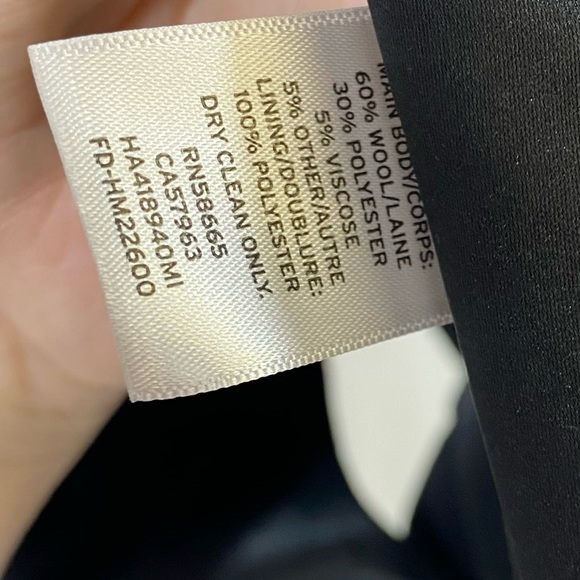 Halogen wool blend peacoat - Picture 3 of 3